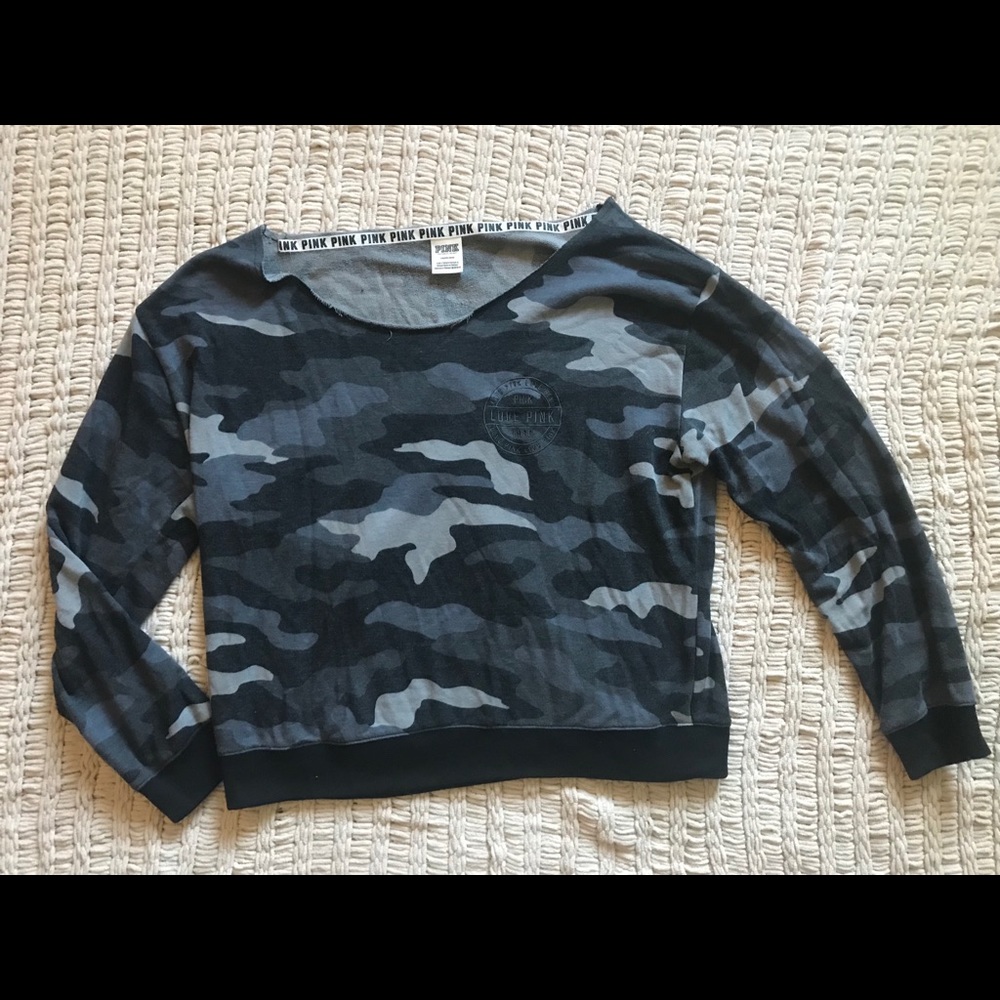PINK Camo Long Sleeve